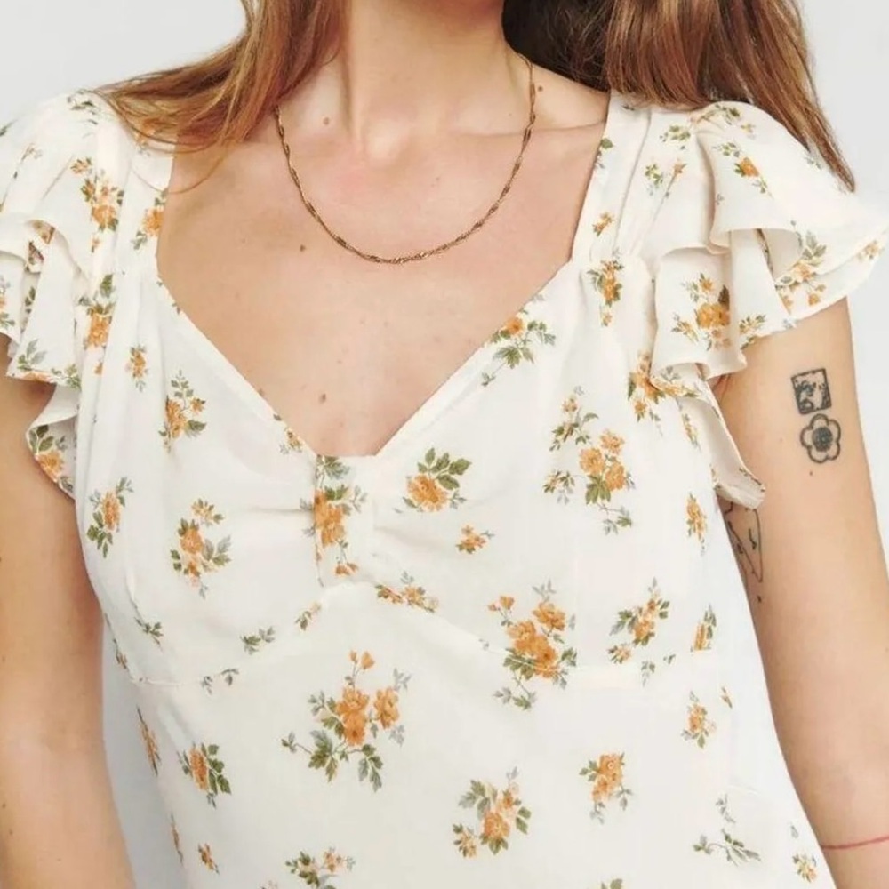 Reformation floral dress NEW - Picture 11 of 12